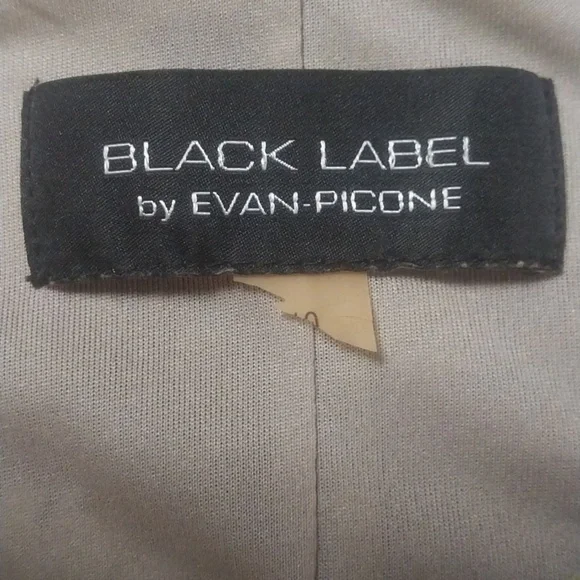 Black and Green Floral Midi Dress Size 10 - Picture 8 of 9